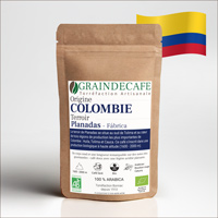 Caf en grain | Colombie Fabrica BIO : 250 Gr