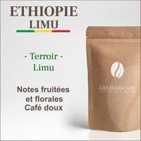 Café moulu | Ethiopie Moka Limu : 250 Gr